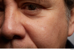 Eye Face Nose Cheek Skin Man Chubby Wrinkles Studio photo references